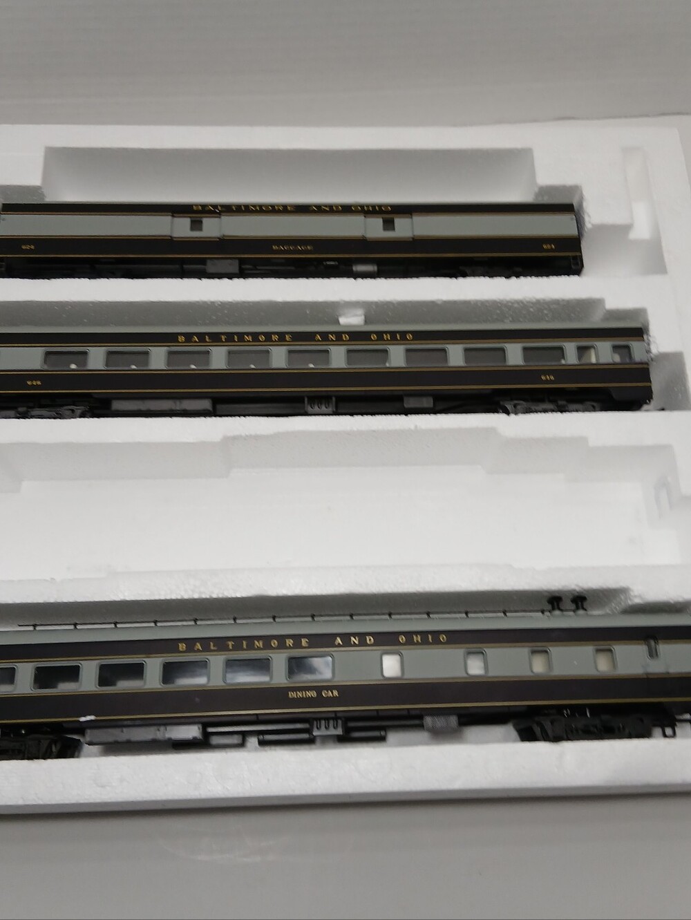 Rivarossi 6960 A Set 1930’s Baltimore & Ohio MISSING 1 CAR